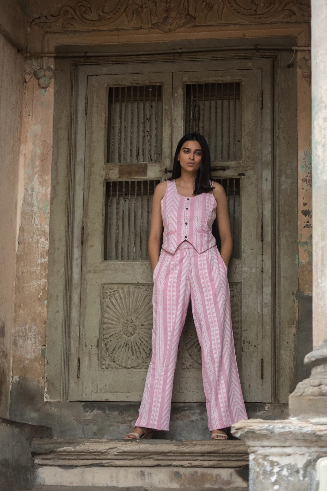 Lisa Vest Co-ord Set