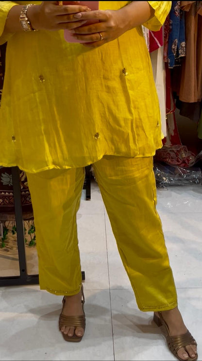 Siddhi Mul Chanderi Co-ord Set