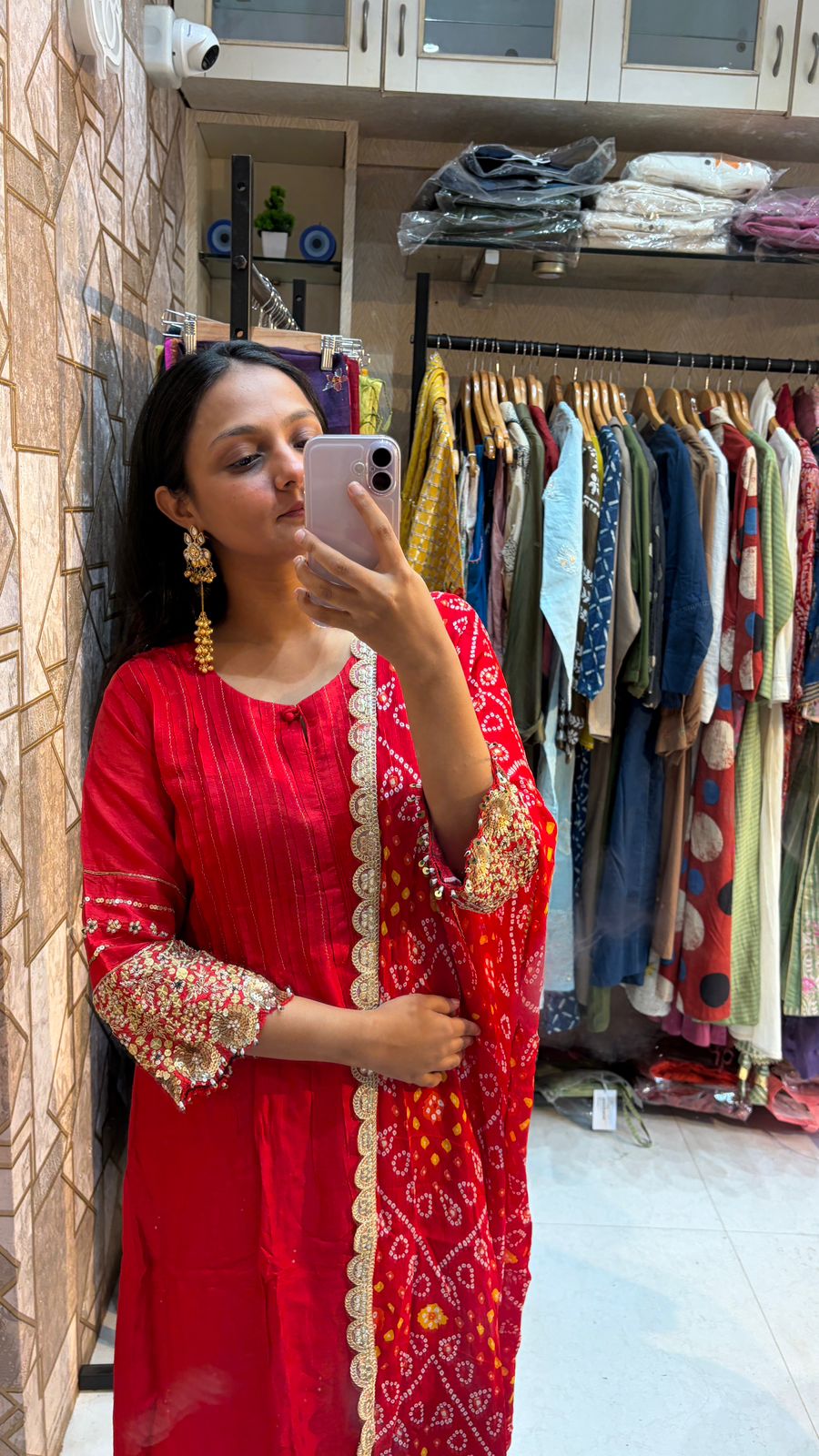 Anagha Bandhej Set