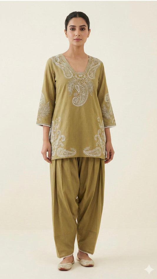 Chandni Farshi Salwar Set