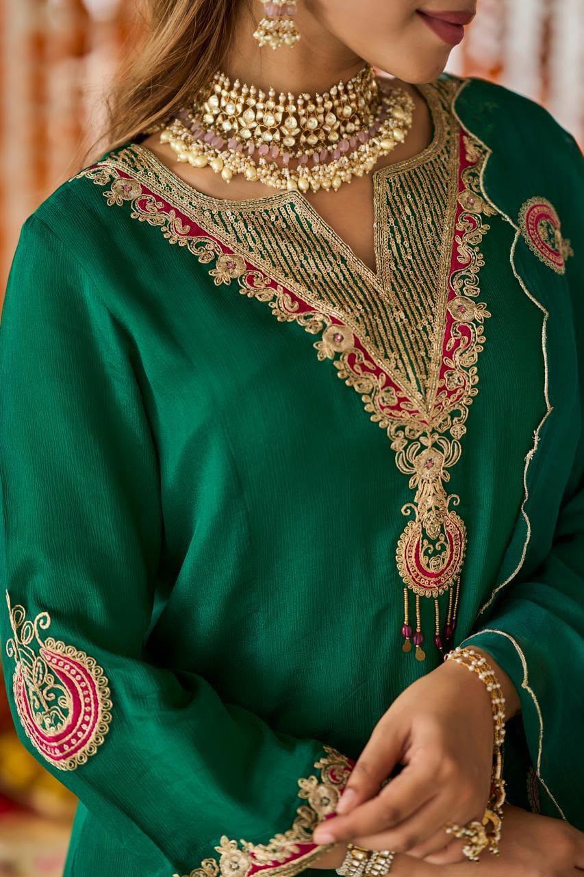 Srisha Pallazo Set